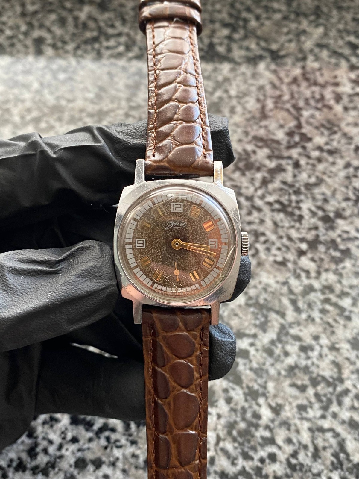 Vintage Zim Watch mechanical USSR Original Soviet Wristwach Rare