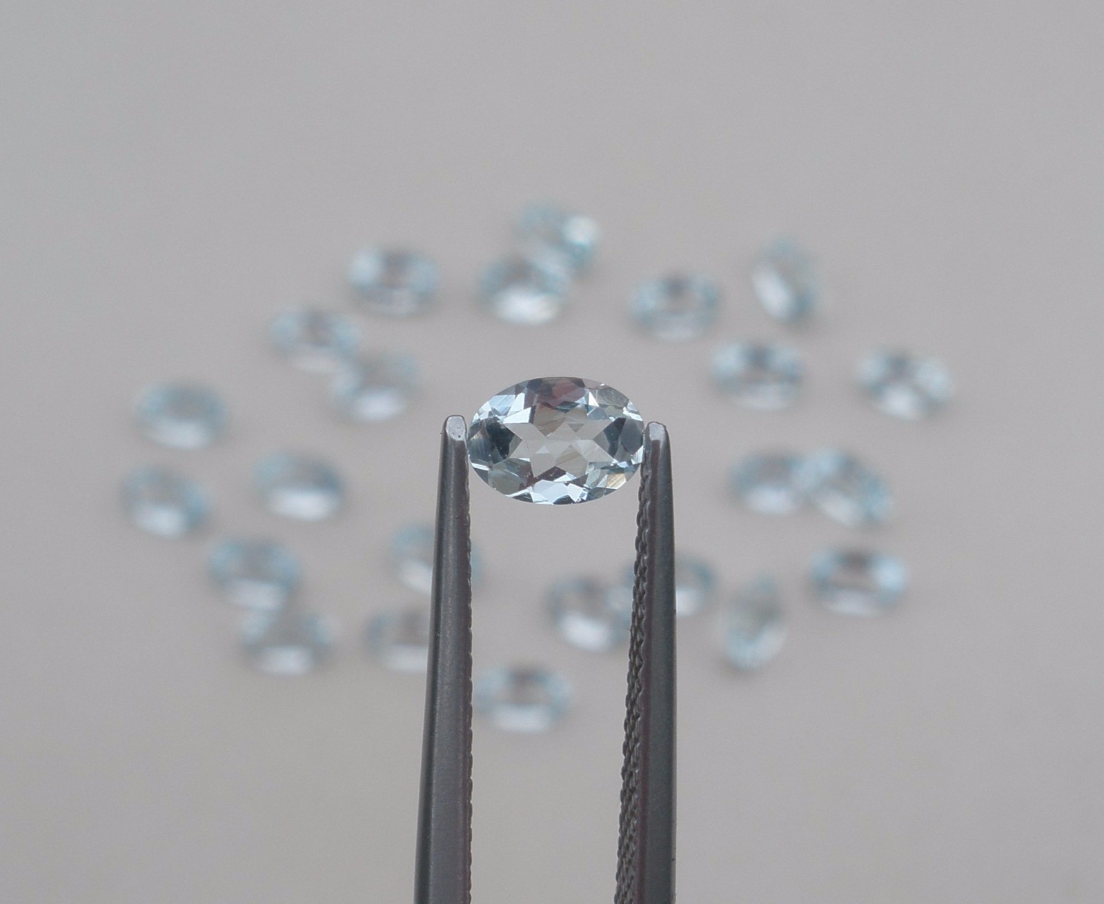 Aquamarine Oval Loose Natural Gem 6x4mm