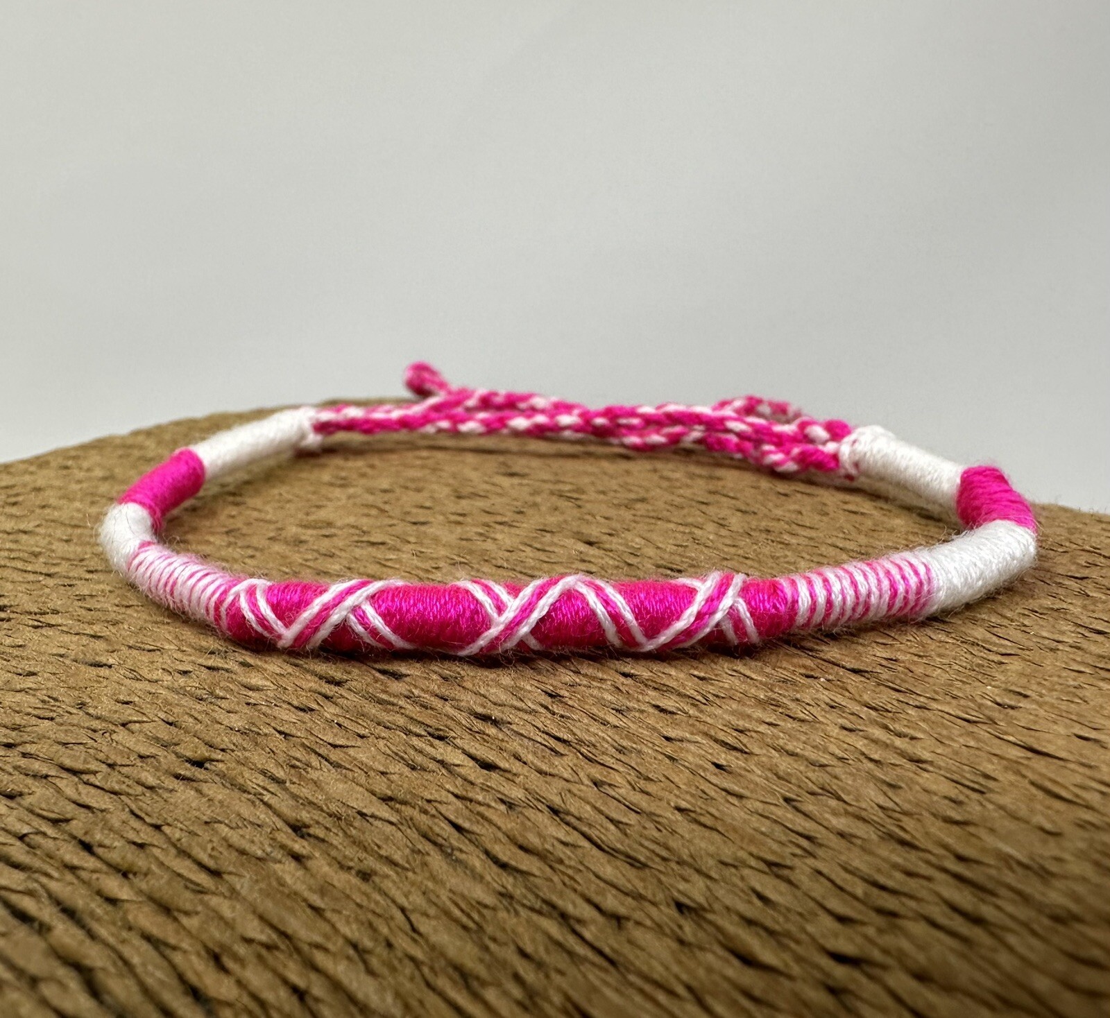 Handmade Adjustable Braided Bracelet – Black White & Multicolor Unisex Gift