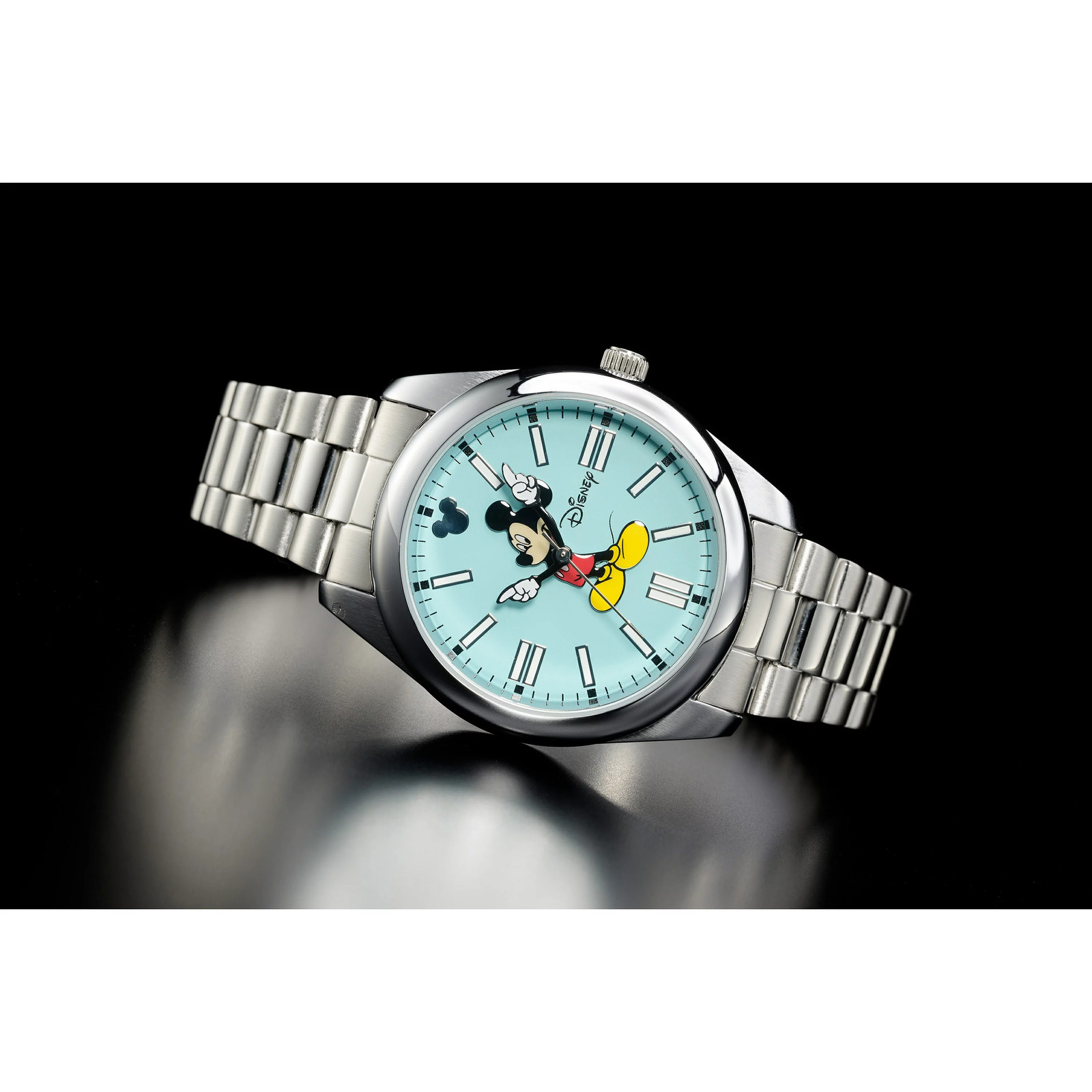 ANOTHER HEAVEN x Disney Mickey Mouse Oyster Perpetual Quartz Watch 41mm　Tiffany