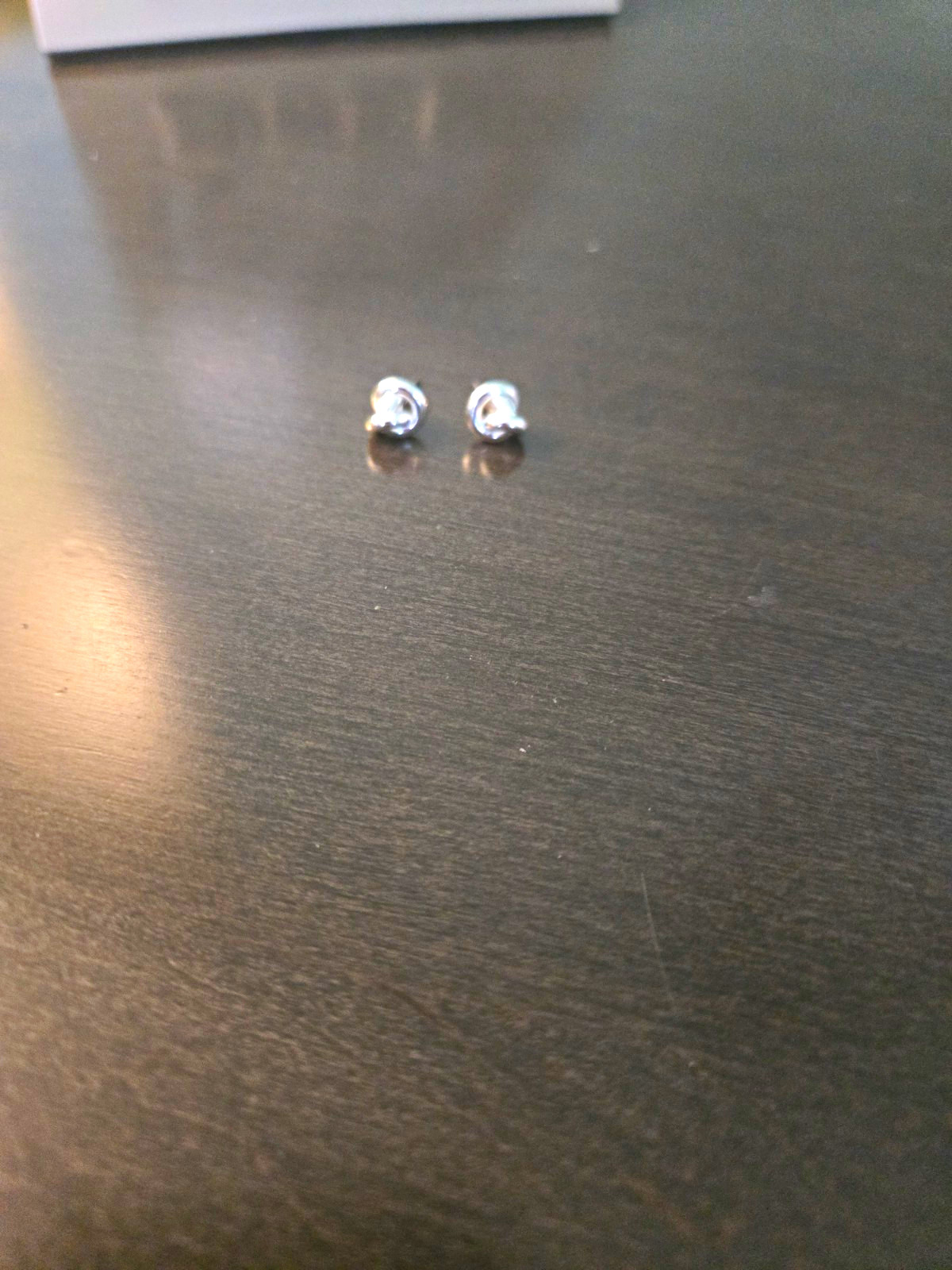 Kendra Scott Silver Stud Knot Earrings