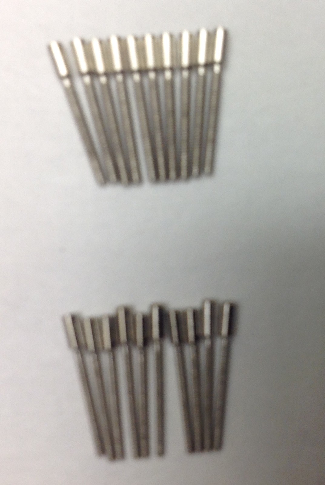 20 Watch Stem Extender/Extensions 0.9MM and 0.7MM 10pec each Stainlees steel