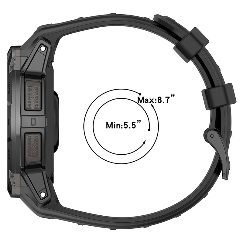 Quick Fit Replacement Silicone Band Strap+Tool For Garmin Instinct3 45MM 50MM
