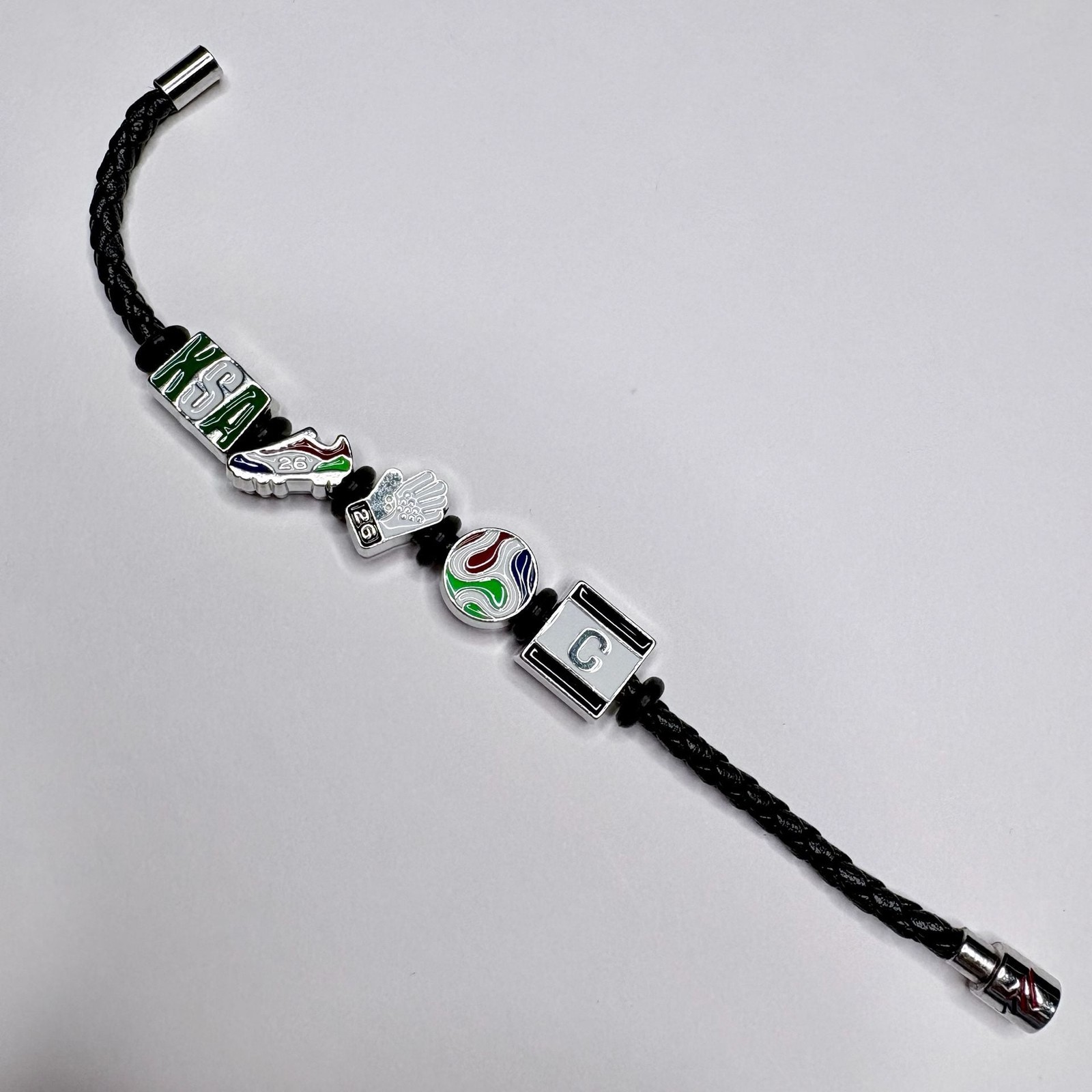 KSA SAUDI ARABIA FIFA World Cup BofA 2026 Charm Bracelet Set