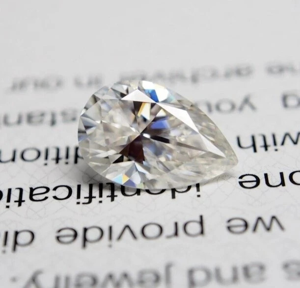 Loose CVD Lab-Grown Diamond 2.00 Ct (7x11mm) Pear -D Color, IF CLARITY Certified