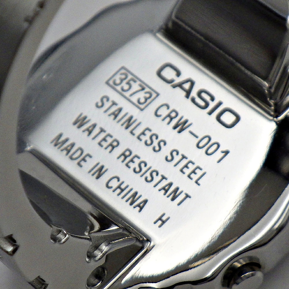 CASIO CRW 001 1JR RING WATCH 50th Anniversary Model Full Metal Quartz Digital Si