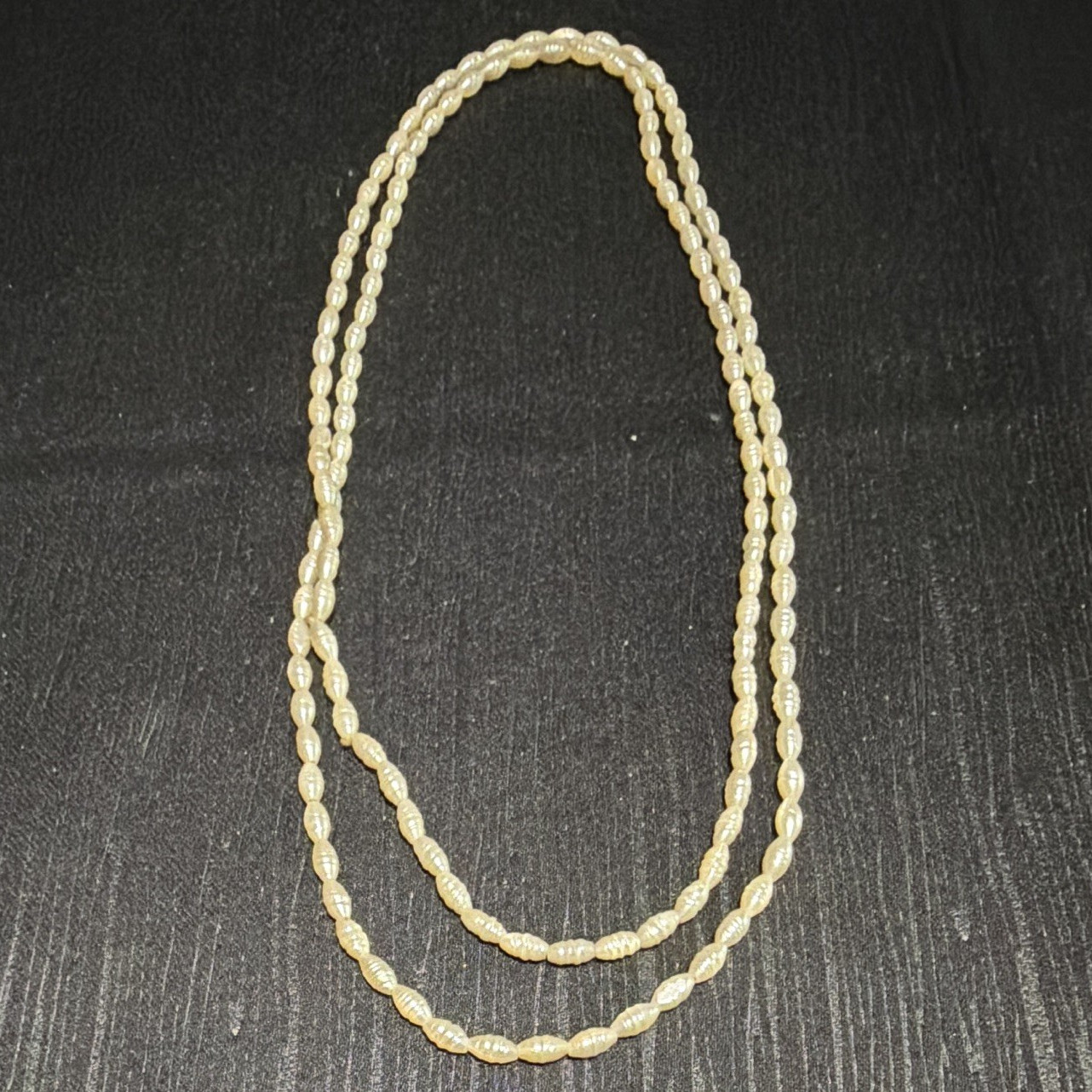 Cream Honora freshwater rice pearl necklace
