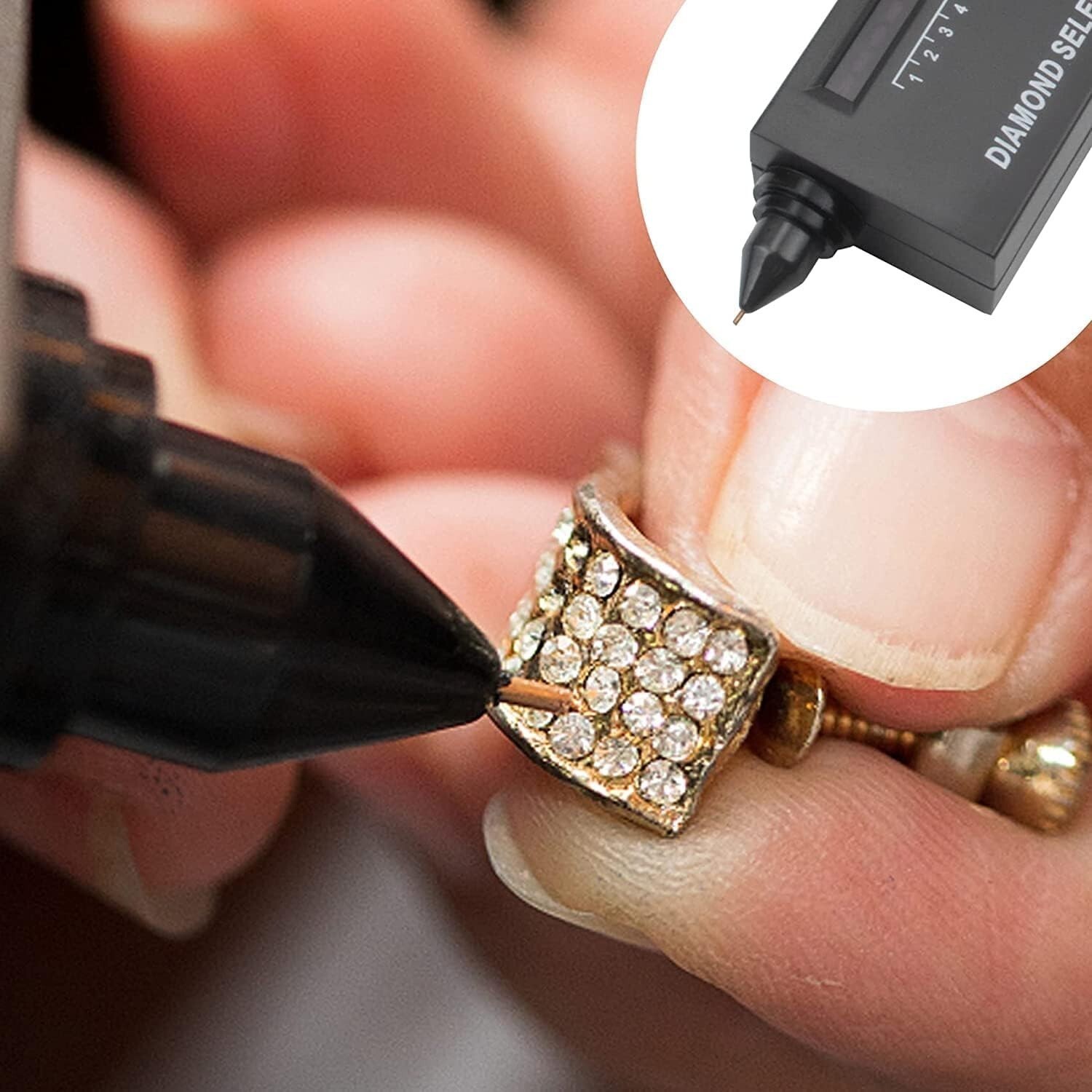Portable diamond tester selector with lighting new pearl stone detection kit-US