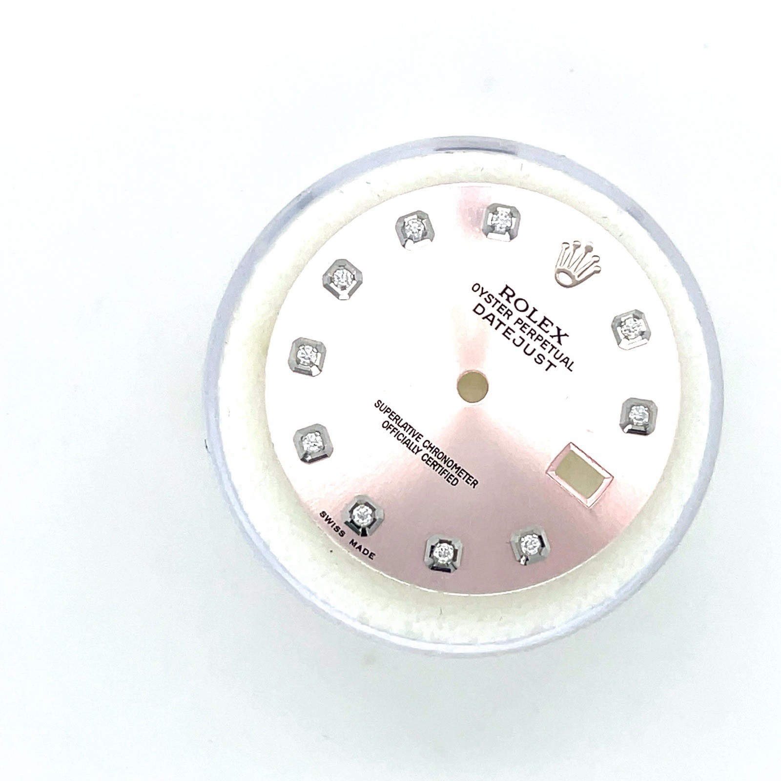 Rolex 36nn Custom Pink Diamond Dial for Datejust / Date 36mm
