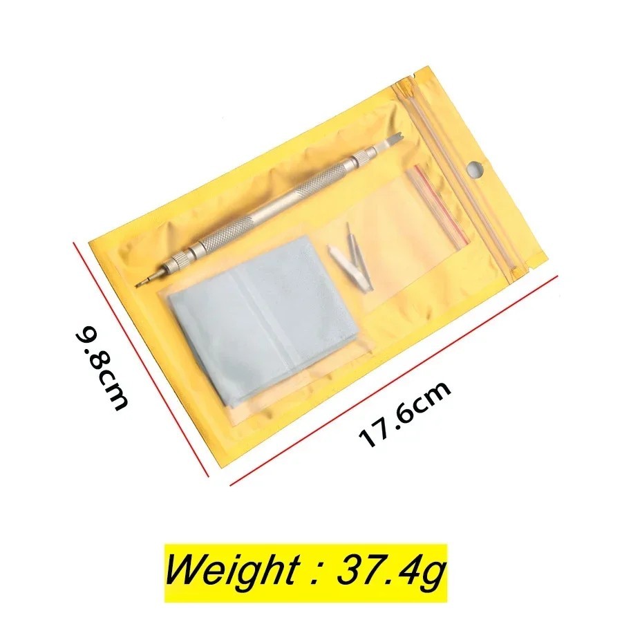 Watch Repair Spring Bar Tool Steel Link Remover Pin Pusher with Spare Tips