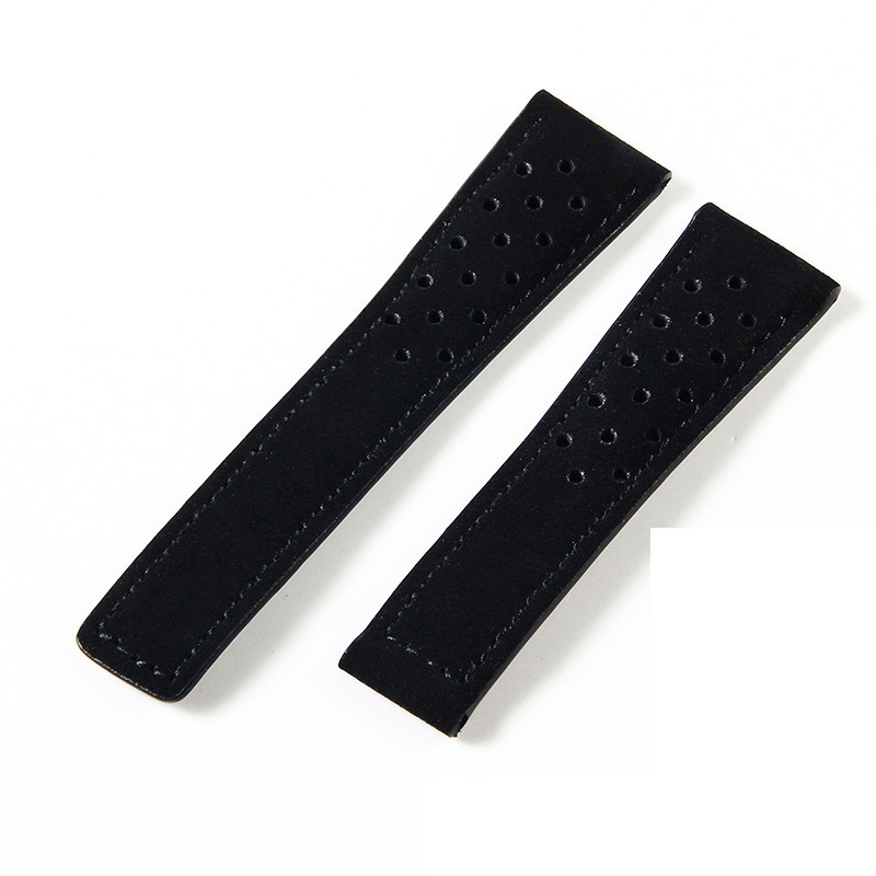 Quality Frosted Genuine Leather Watch Band Straps Mens 20/22/24mm for TAG Heuer
