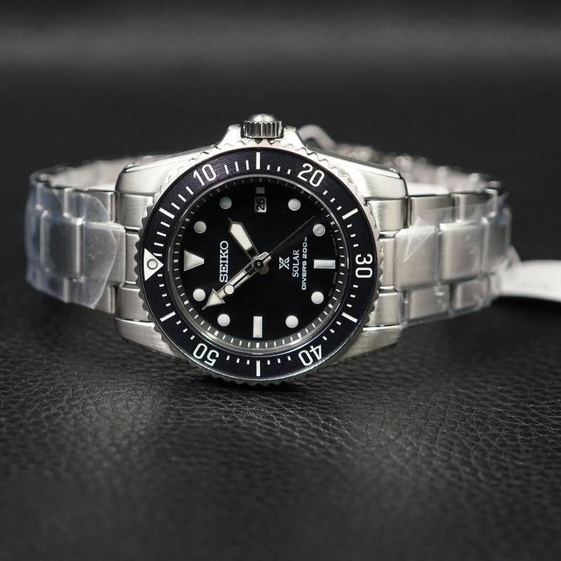 SEIKO Prospex Sea SNE569 Gray Dial Solar Power Diver Men’s Watch New with Box