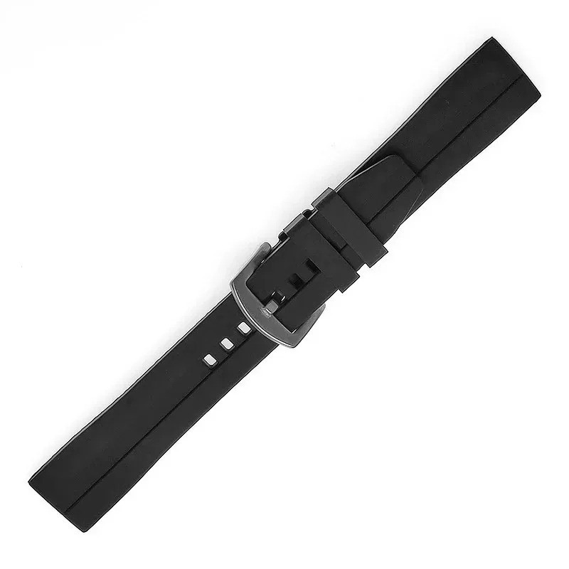 New Extra Long Silicone Watch Strap Band 20-22mm/14+9cm Length For Large Wrist