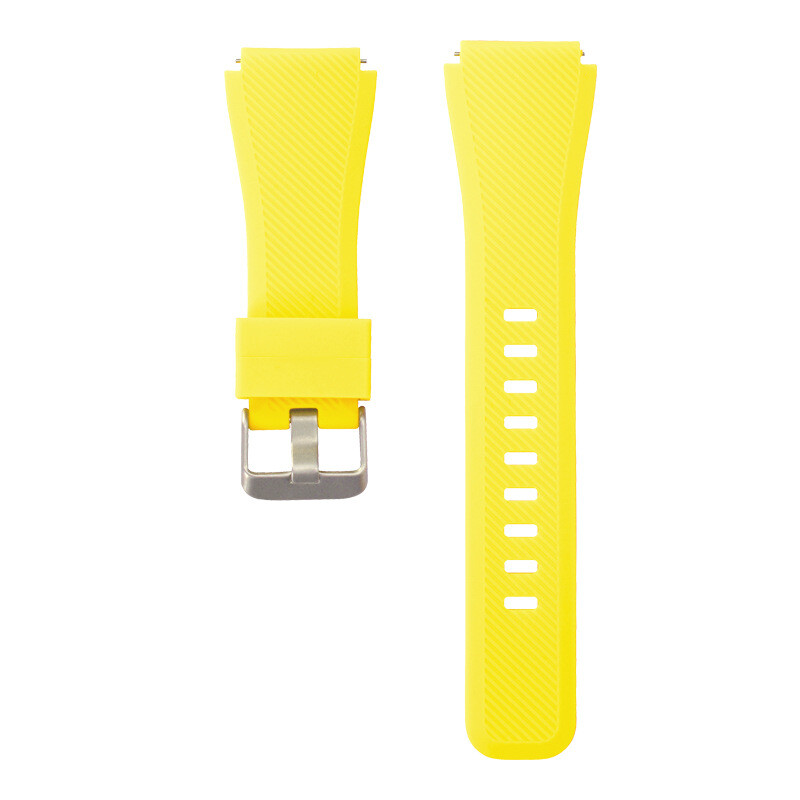 22mm Silicone Sport Strap For Samsung Galaxy Watch 3 45mm/46mm Watch Band