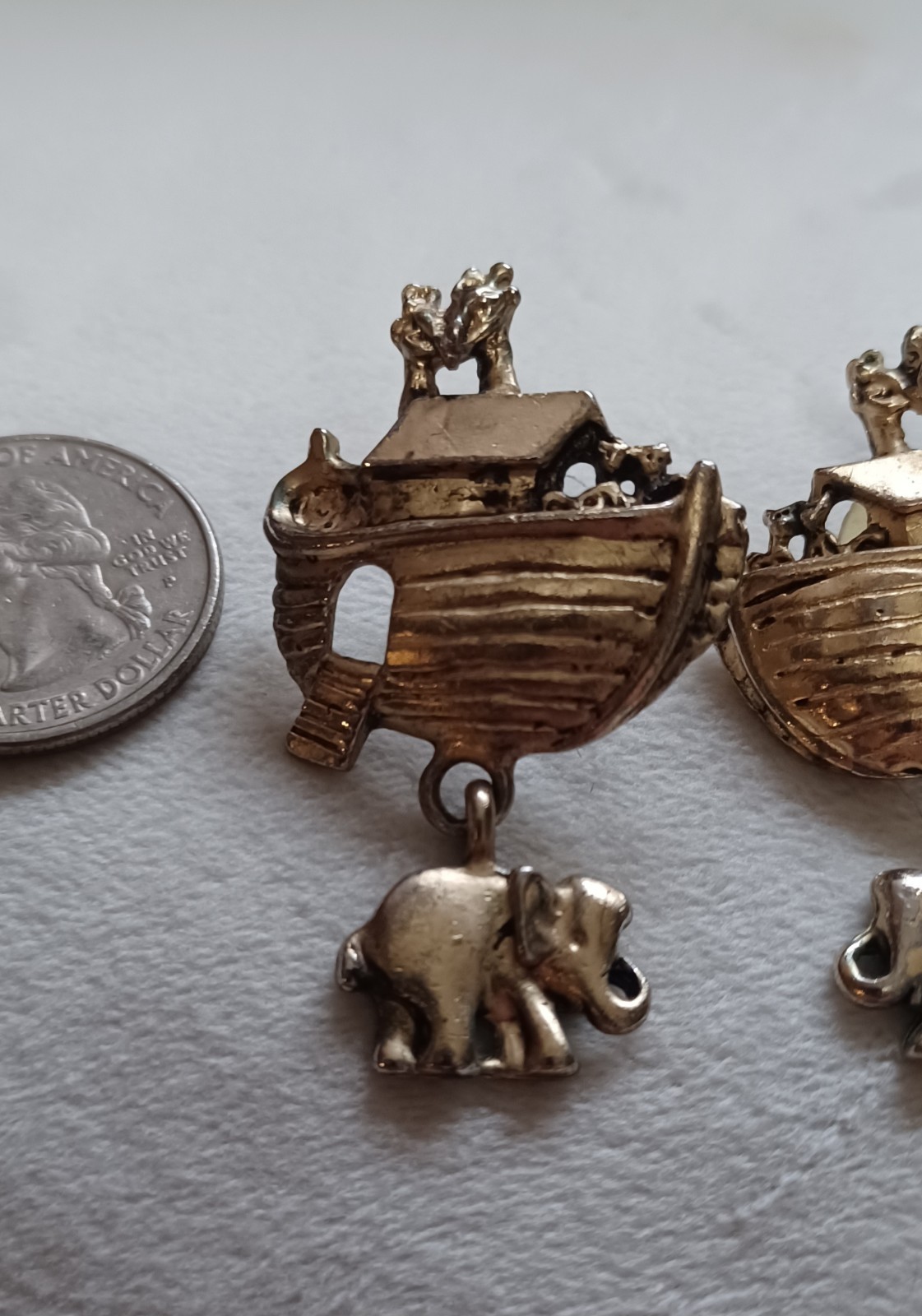 Noahs Ark Earrings Vintage