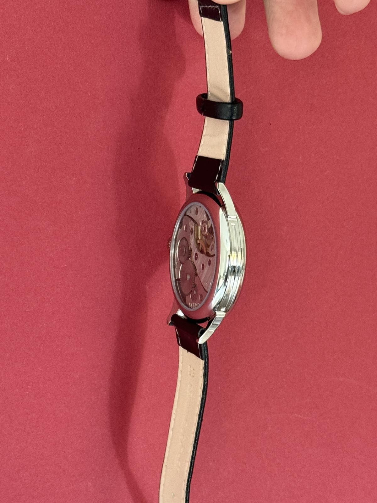 Vintage Molniya Watch Mechanical Raketa Big Zero Wrist Russian Star USSR Rare