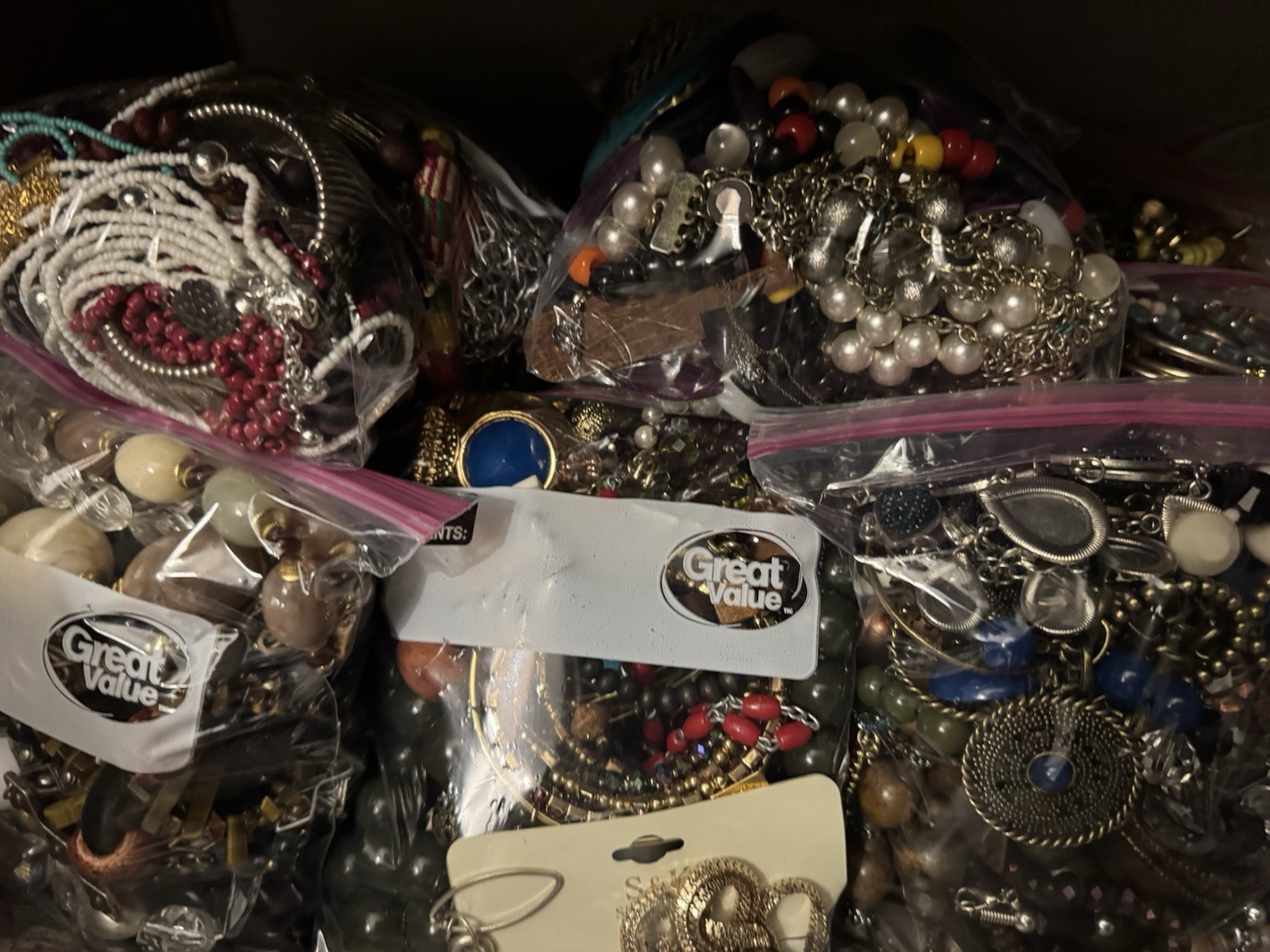 Mystery Bags VTG to NOW Jewelry 2 pound bags
