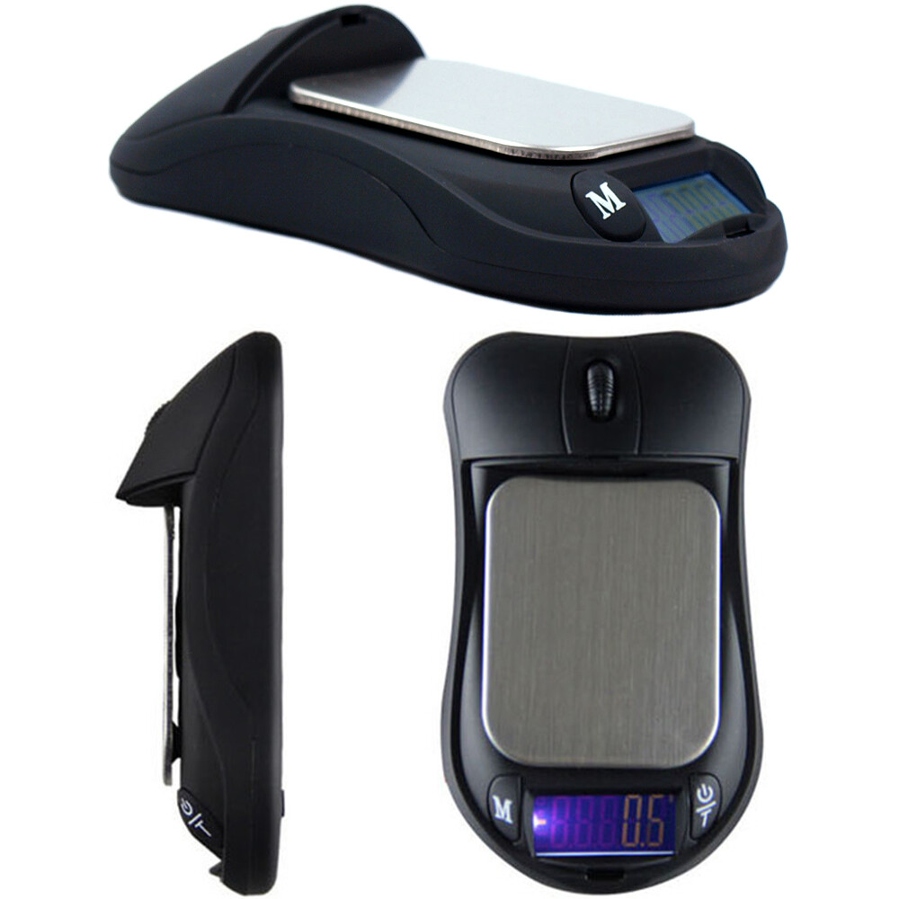 200g by 0.01g Portable Digital Scale – Mouse – jewelry scale .01 gram Precision