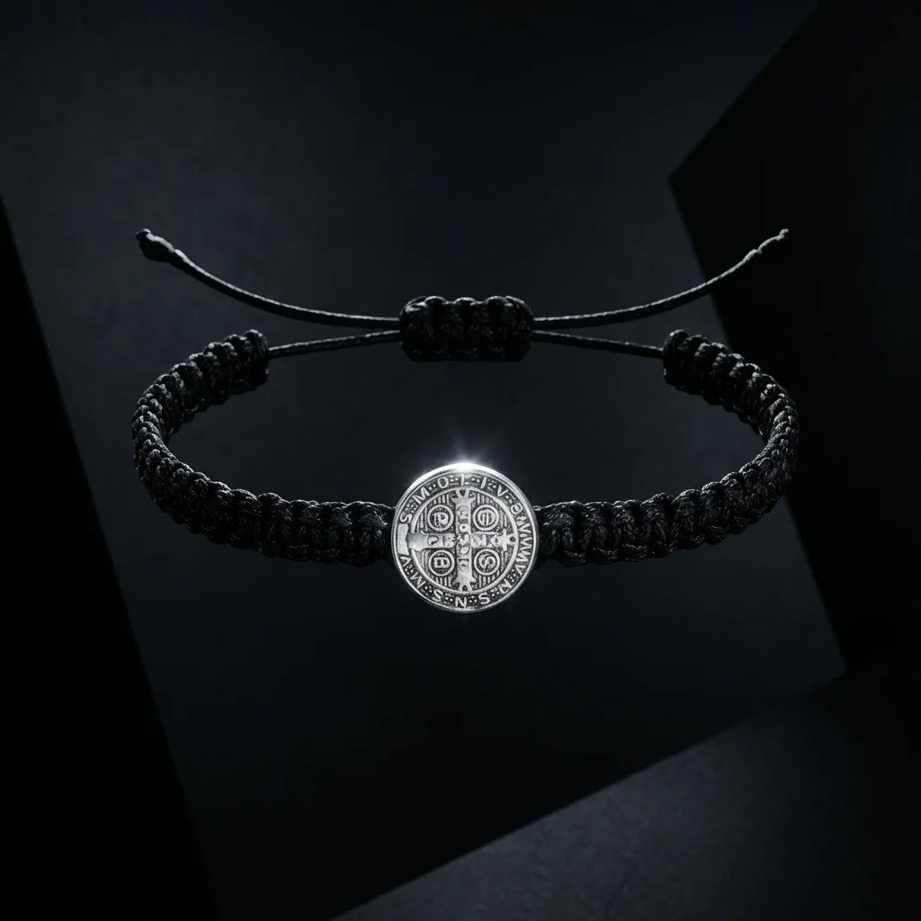 Men’s Handmade Braided Rope Bracelet Adjustable Cotton Wristband Classic Gift