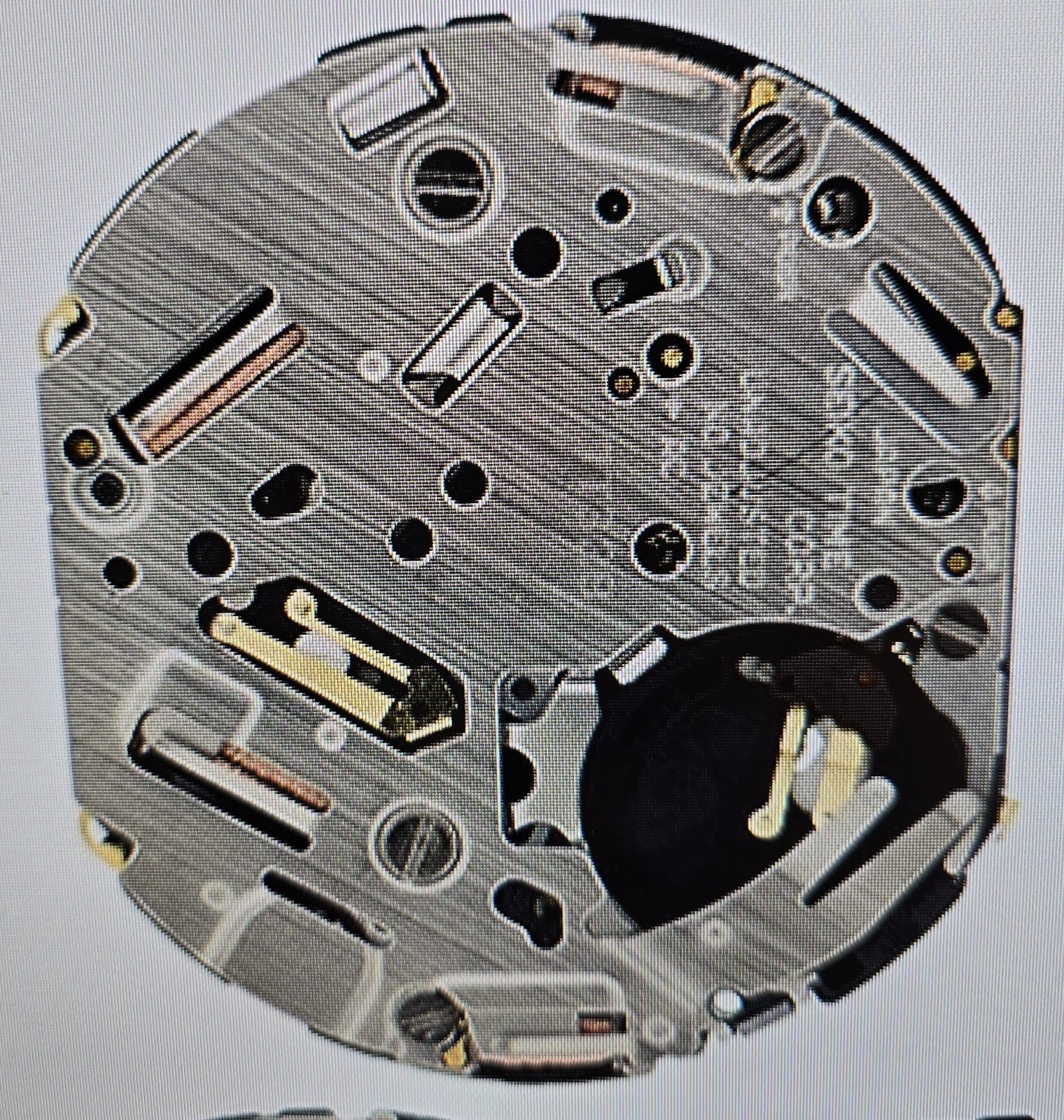 Seiko 7T32B Quartz Movement Chronograph/New For Parts