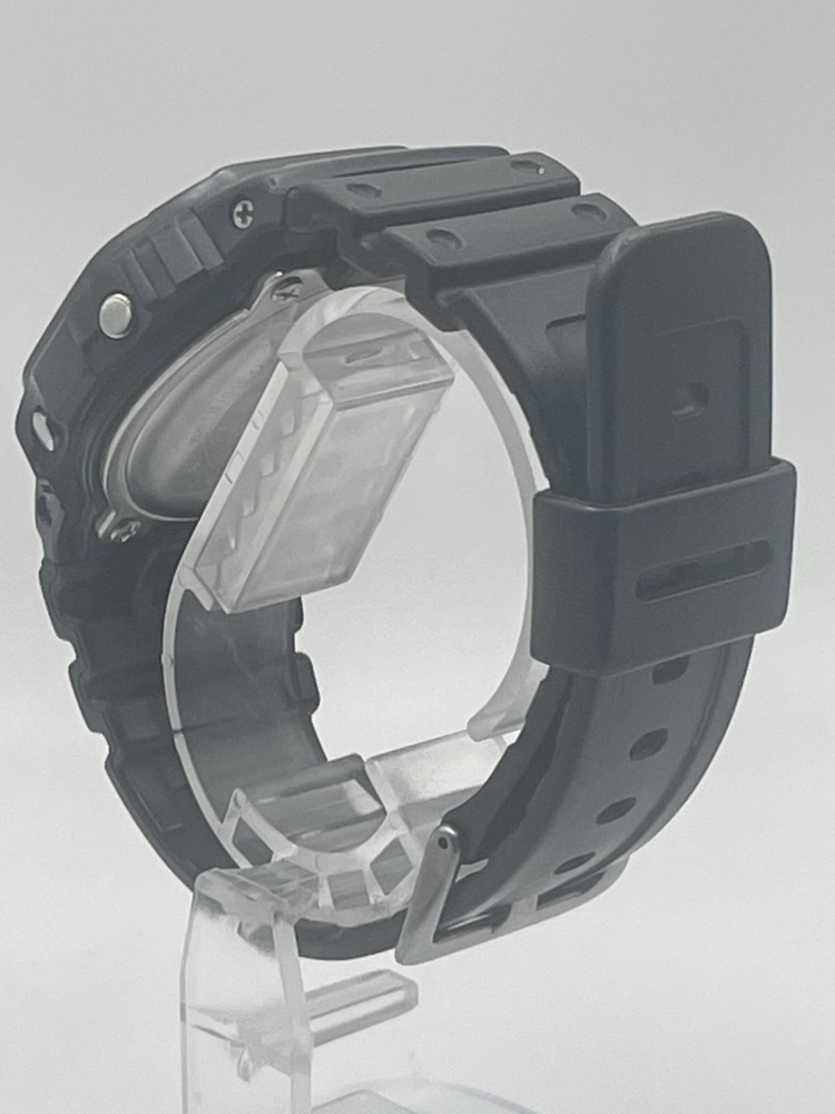 Casio G-SHOCK DW-5600BB All Black Digital Watch Module 3229 Used Face Scratches
