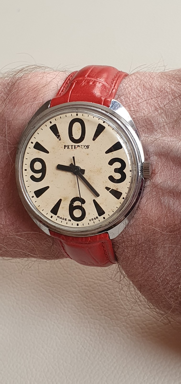 Very Rare Serviced RAKETA BIG ZERO PETERHOF 2609.HA USSR Made Watch