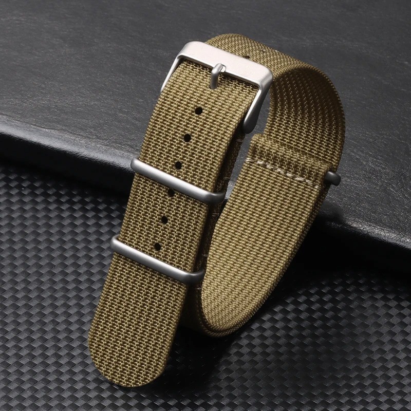 Nylon Watch Strap 18mm 20mm 22mm Military Sport Band Replacement