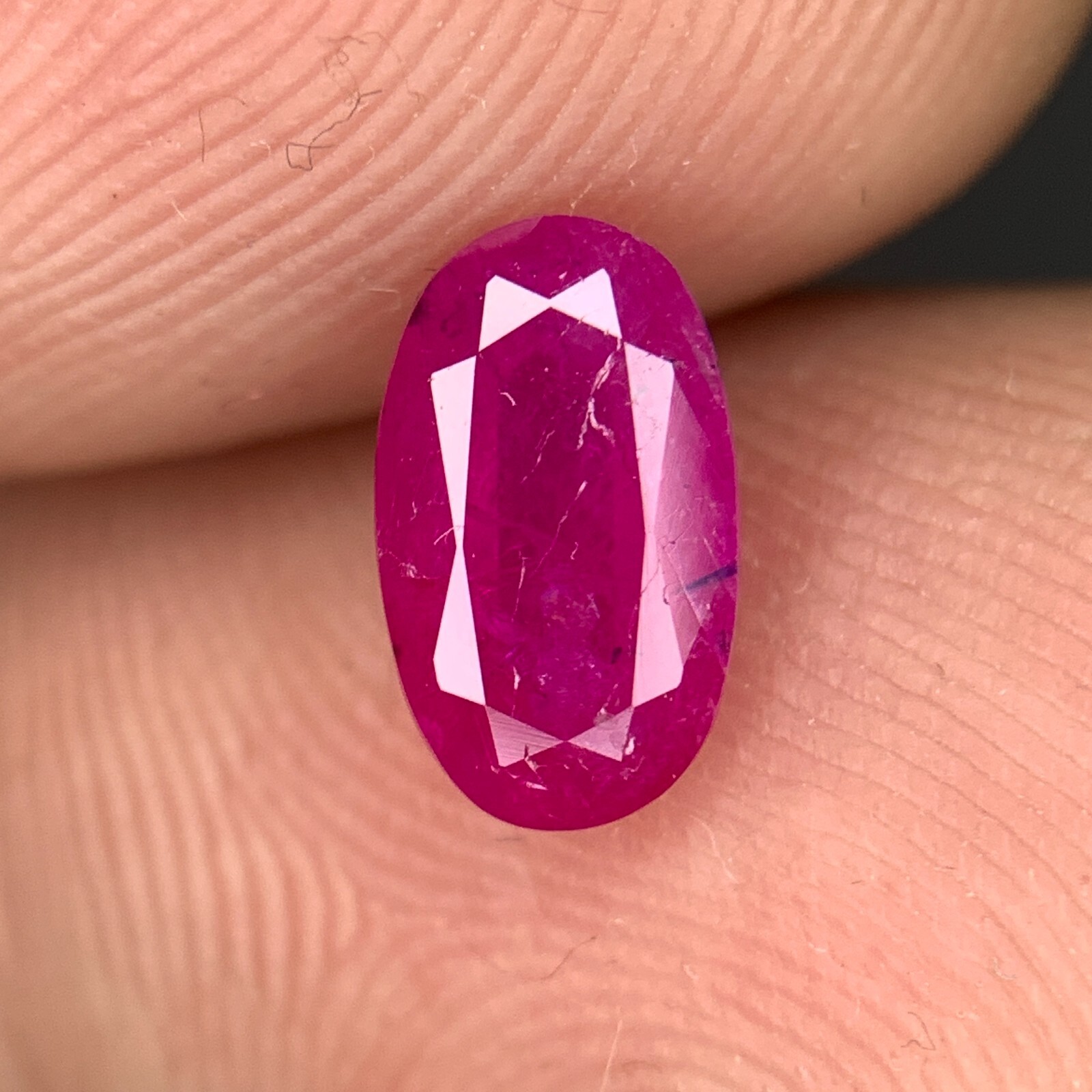 Natural Pink Ruby Oval Cut 1.50 Carat Loose Gemstone from Afghanistan