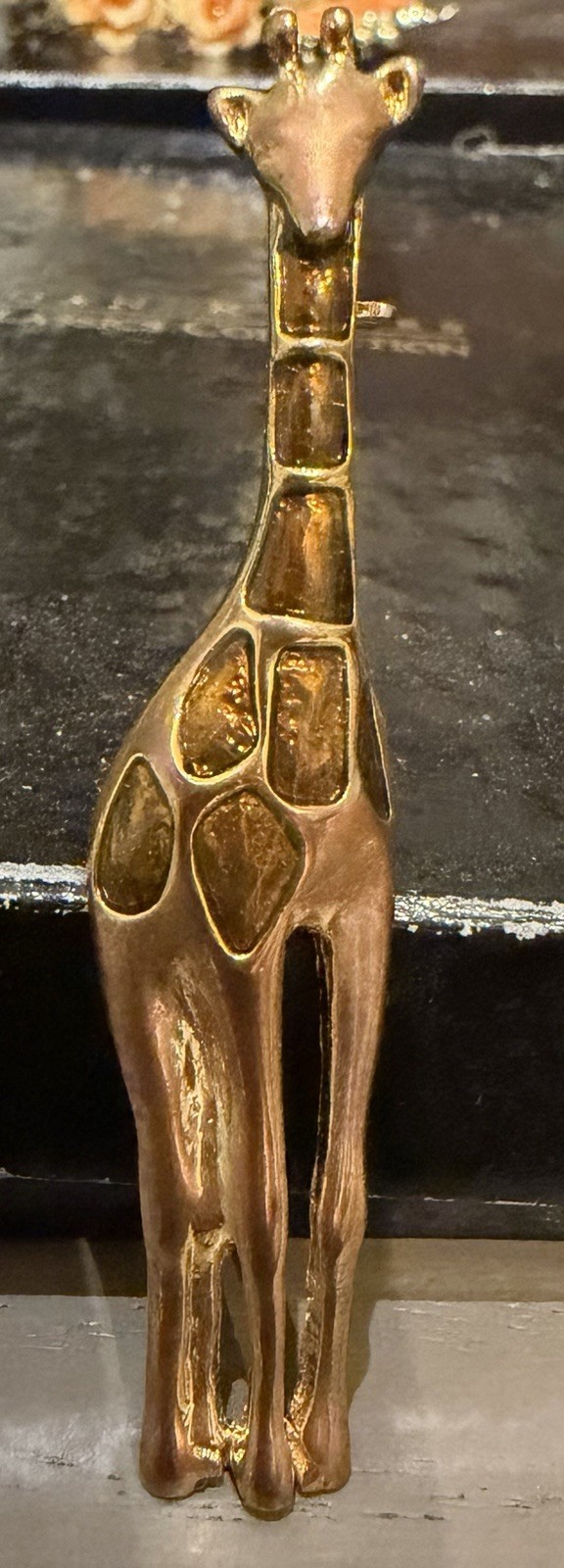 Vintage Giraffe Brooch