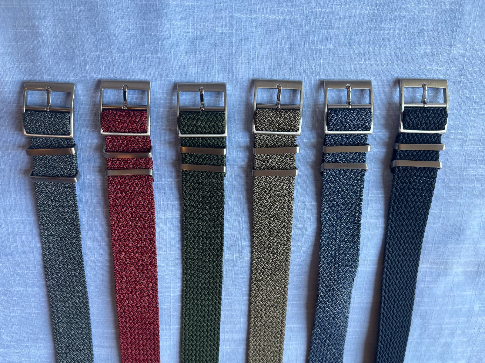 WISCASSET WATCH – Perlon Melange Watch Straps
