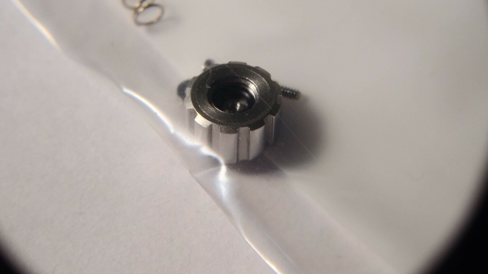 Crown for OM SEAMASTER PROFESSIONAL PLANET OCEAN HELIUM ESCAPE VALVE
