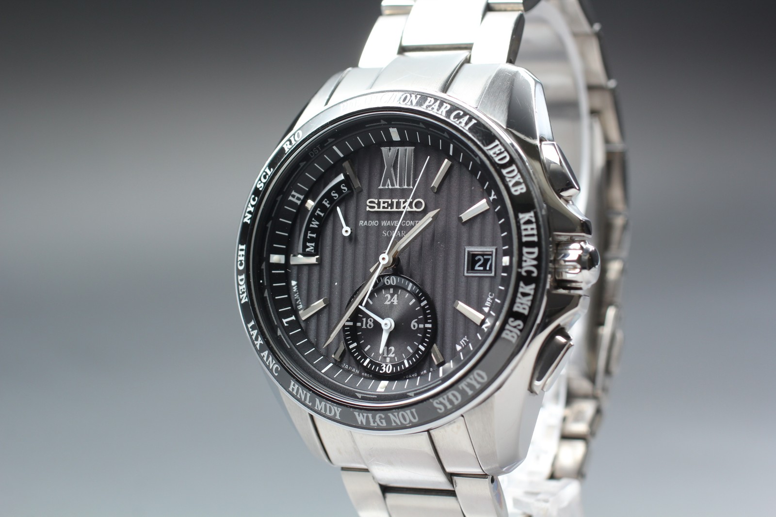 [For Elmir only] Seiko Brightz 8B54-0AW0 SAGA145 World Time Solar Men’s Watch