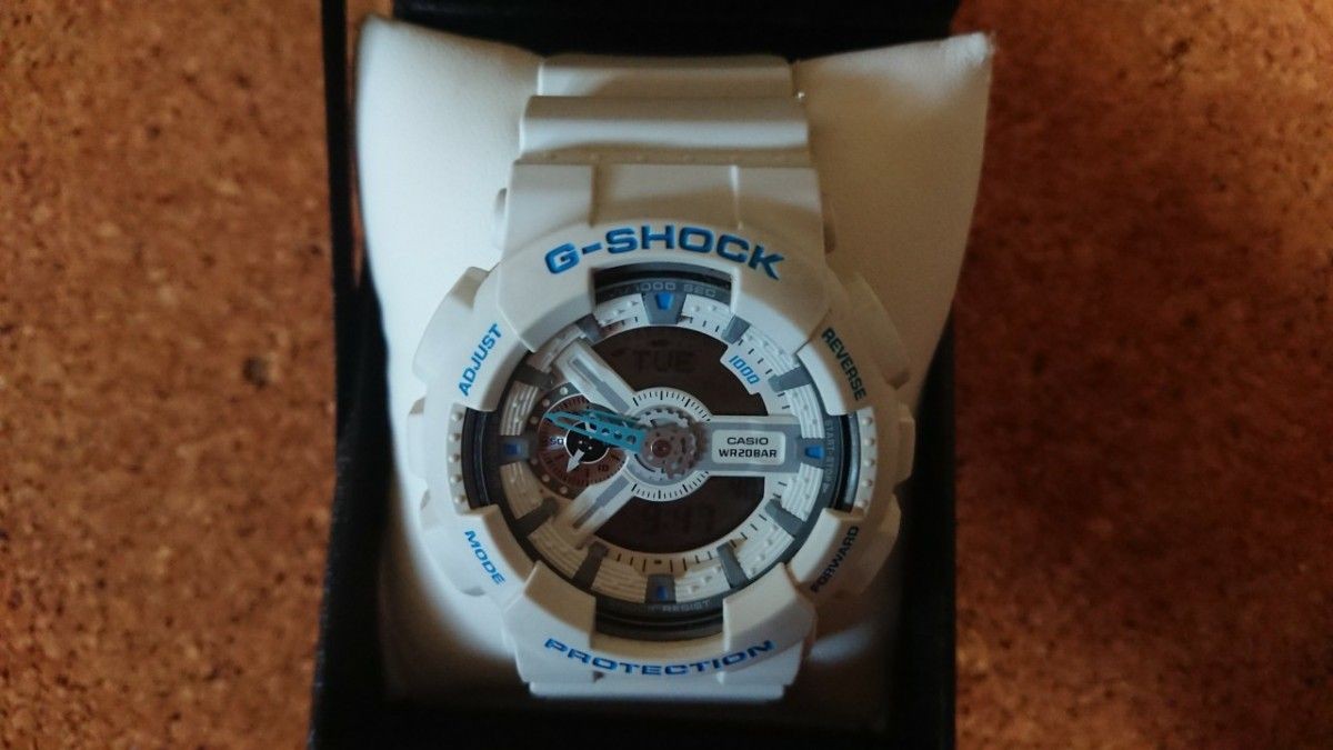 Casio G-SHOCK GA-110SN-7AJF Hyper Colors White Blue Watch