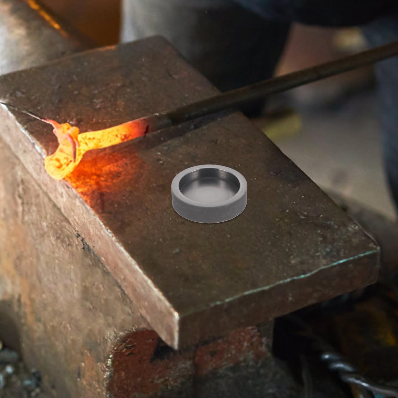 5Pack Graphite Ingot Mold Set for Metal Casting: Round Crucible Smelting Dish…