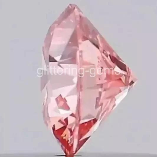 5.10 Ct Natural Pink Diamond VVS1 D Grade Round Cut 12mm IGL Certified 5AOE