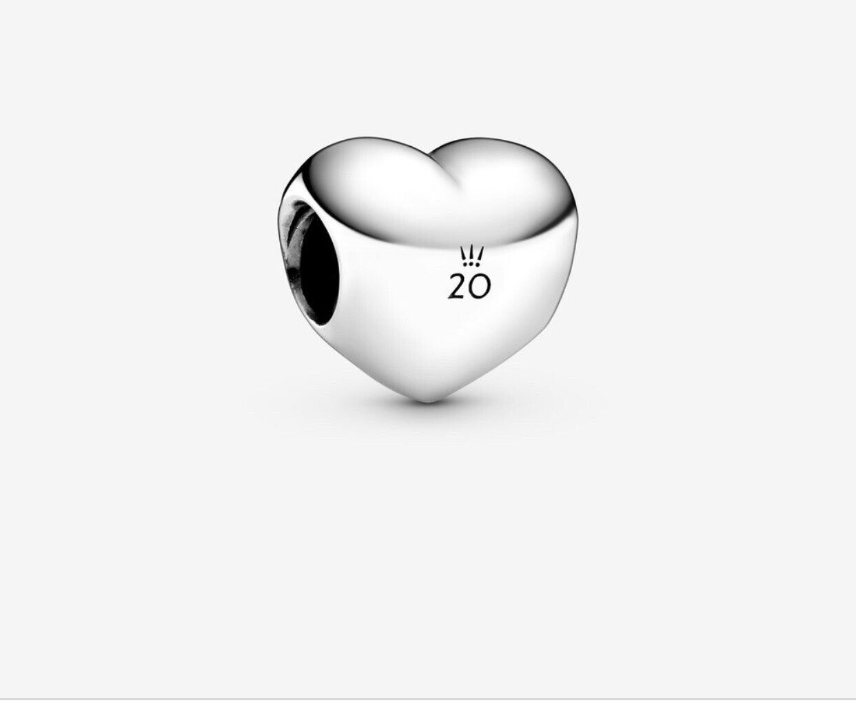 Pandora 2020 Limited Edition 20th Anniversary April Heart Charm Ships NOW