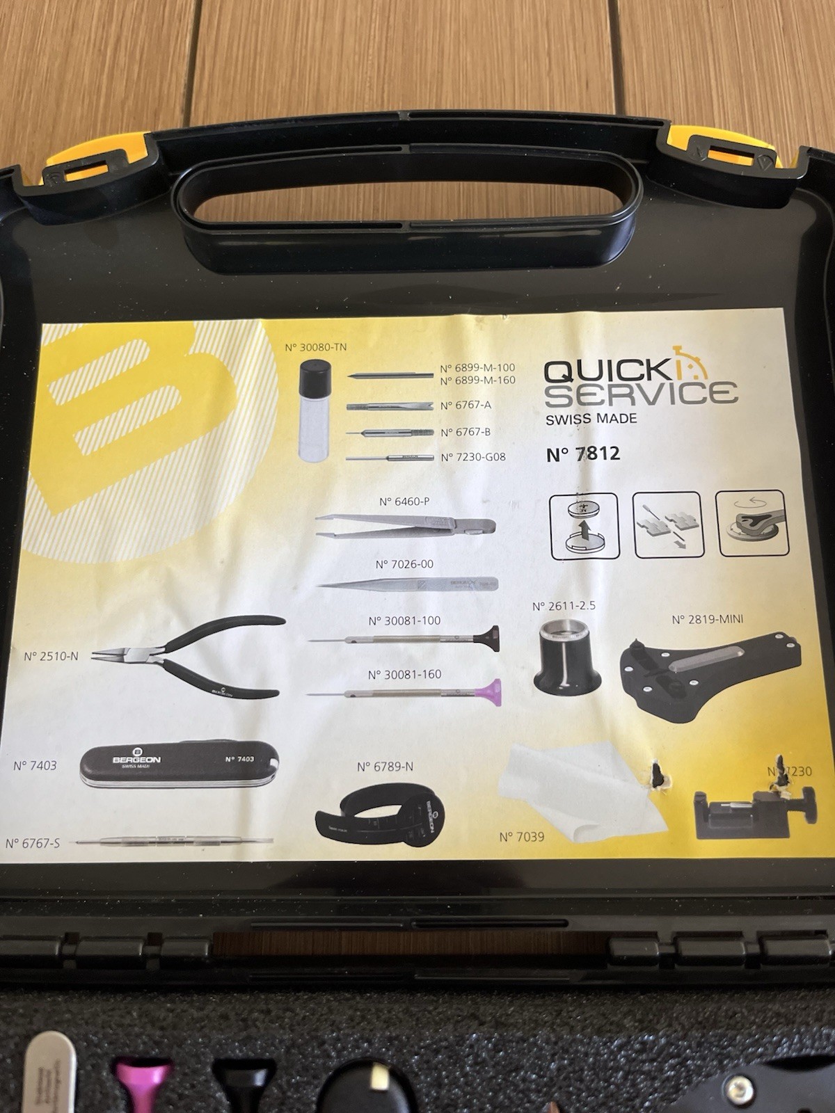 Bergeon 7812 Quick Service Tool Kit (017)