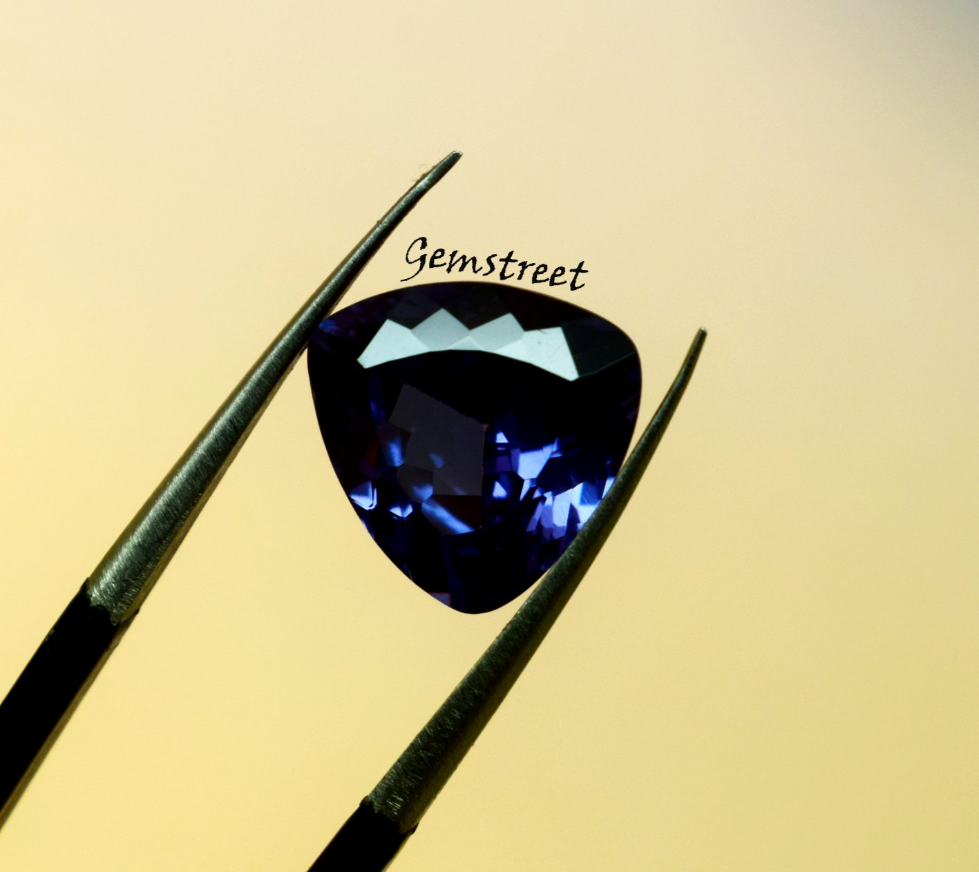 Rare 4 Ct Natural Alexandrite Trillion Cut Amazing Color Change Certified Loose