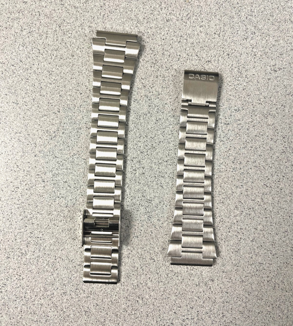 Genuine Casio Watch Band Strap A158WA-1, A163WA-1, A-164WA-1 Stainless Steel