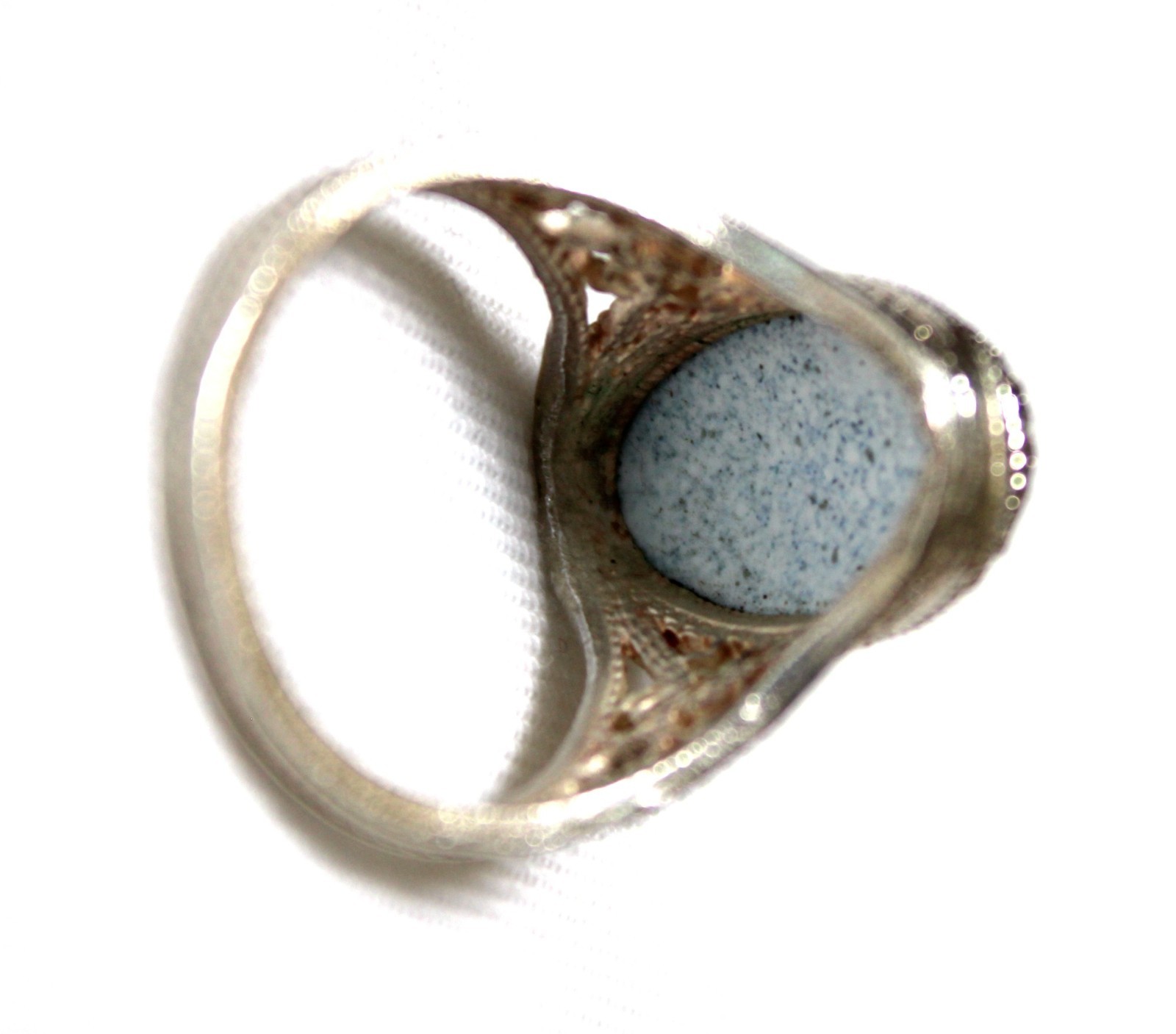 Vintage Russian Hand Painted Enamel Rings 4 Variation Finift Technique #77,83,95