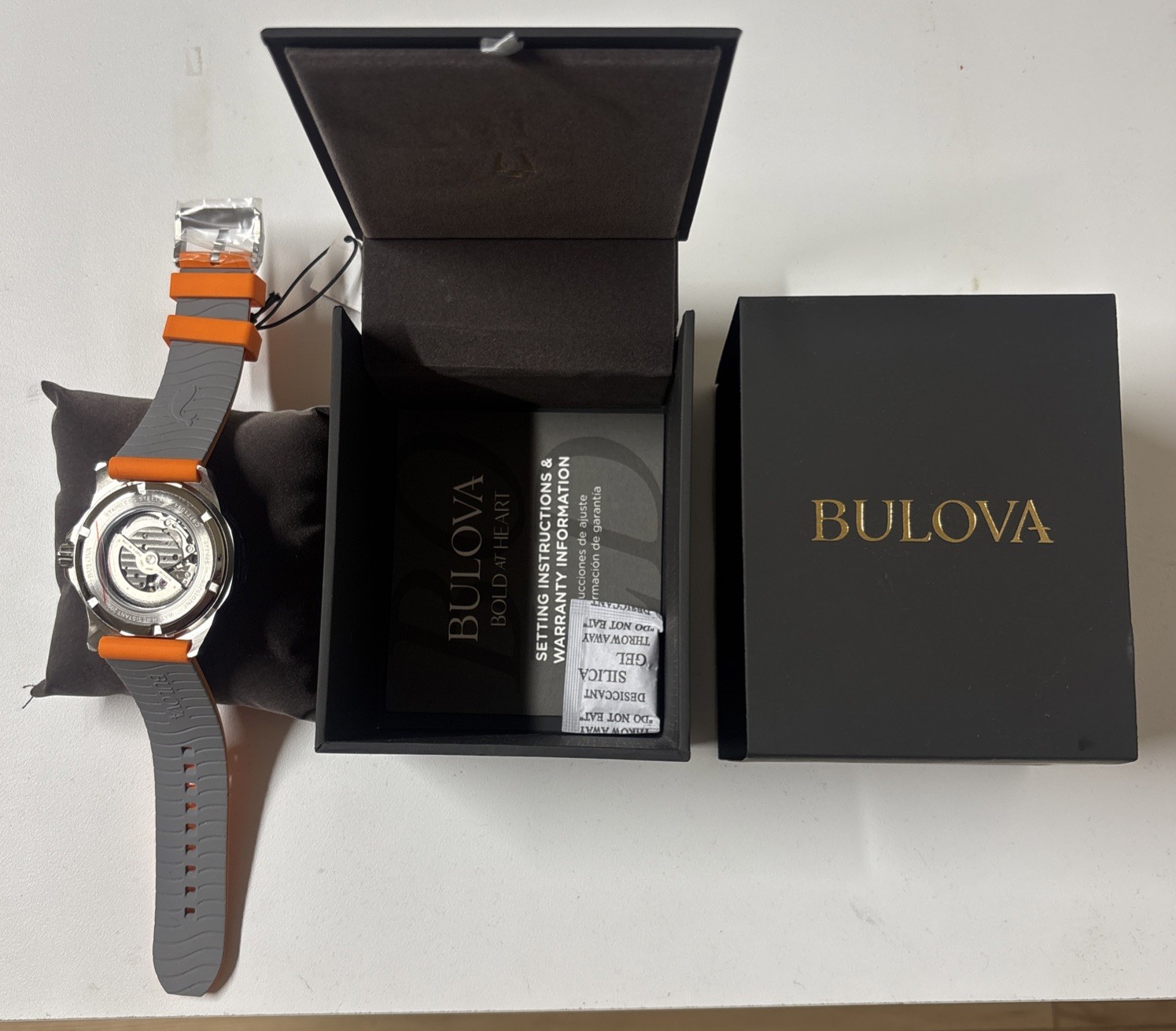 Bulova Series A 98A226 Men’s Marine Star Automatic Stainless Steel Watch 44 mm