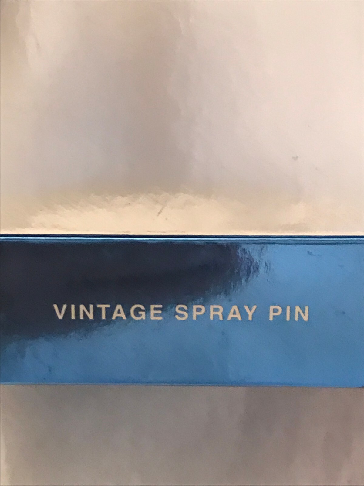 Avon Vintage Spray Pin/Brooch Silver with Crystals In Box See Description