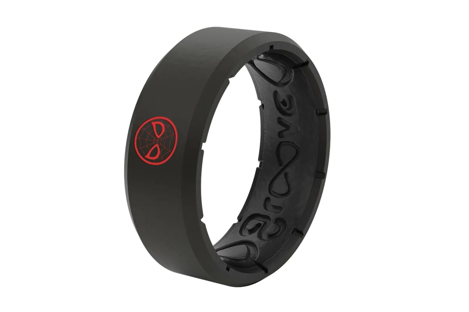 Marvel Groove Life “Spider-Man Icon ” Silicone Ring Size 9