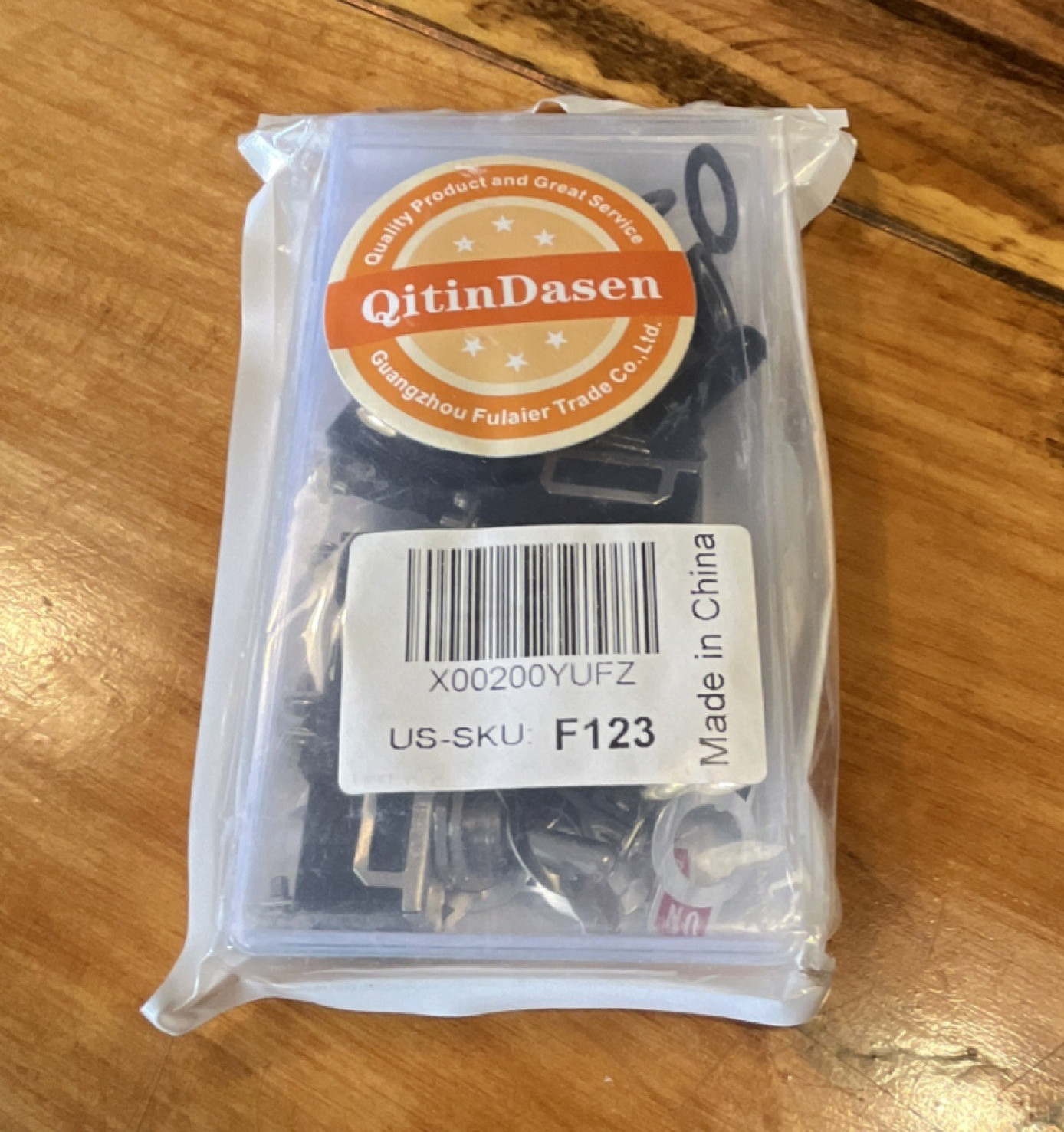QitinDasen Black Wristwatch Band Repair Parts Kit Universal Compatible MPN F123