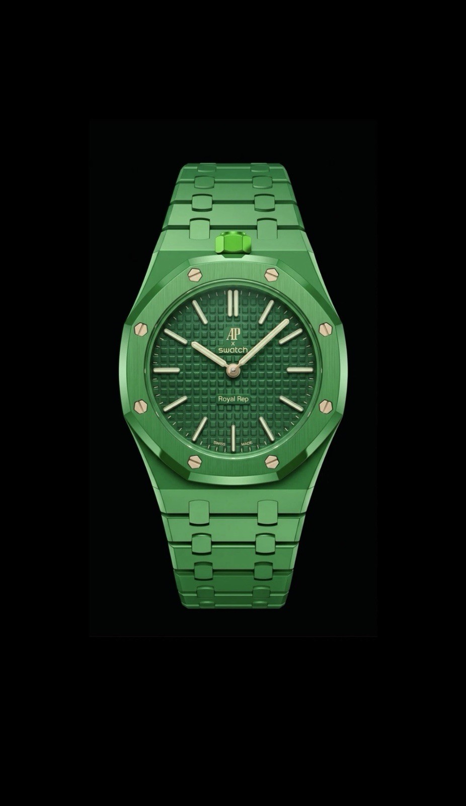 Audemars Piguet (AP) x Swatch Pop Green IN HAND