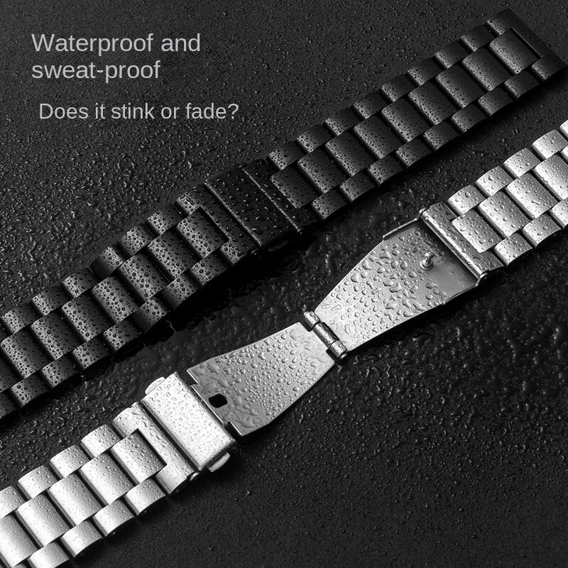 High Quality Stainless Steel Solid Steel Watch Band Metal Strap16 18 20 22 24mm