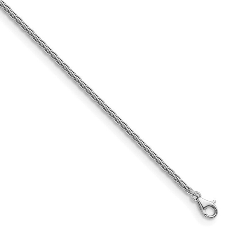 1.5mm Platinum PT950 Wheat Chain 16″ 18″ 20″ 24″ or 30″