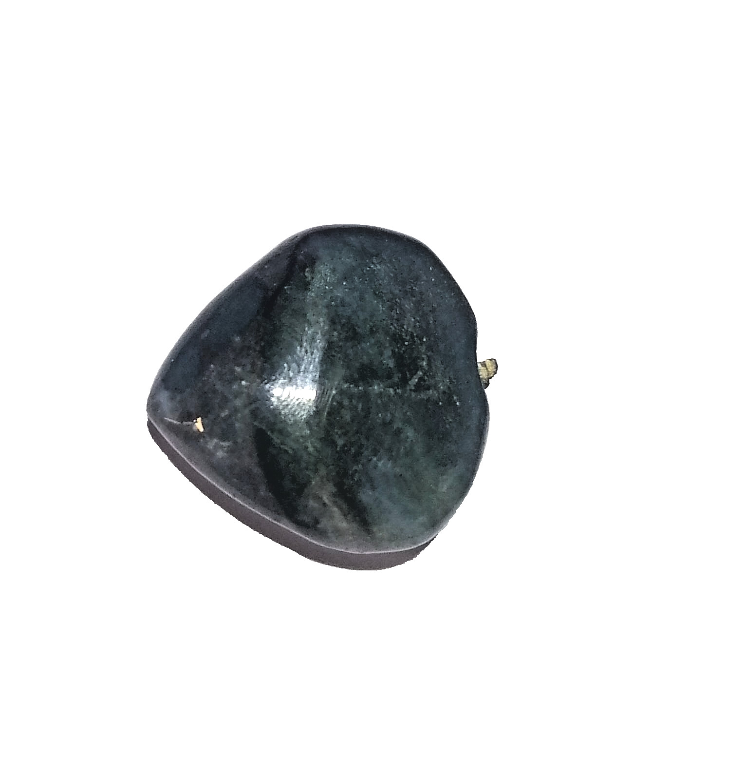 green gemstone pendant