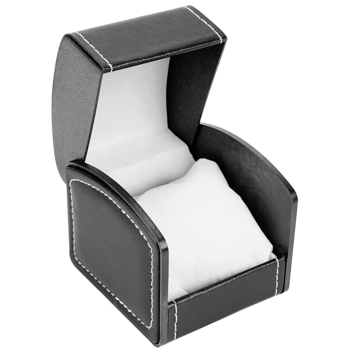 Luxury Single Watch Gift Box with Pillow PU Leather Wristwatch Display Case