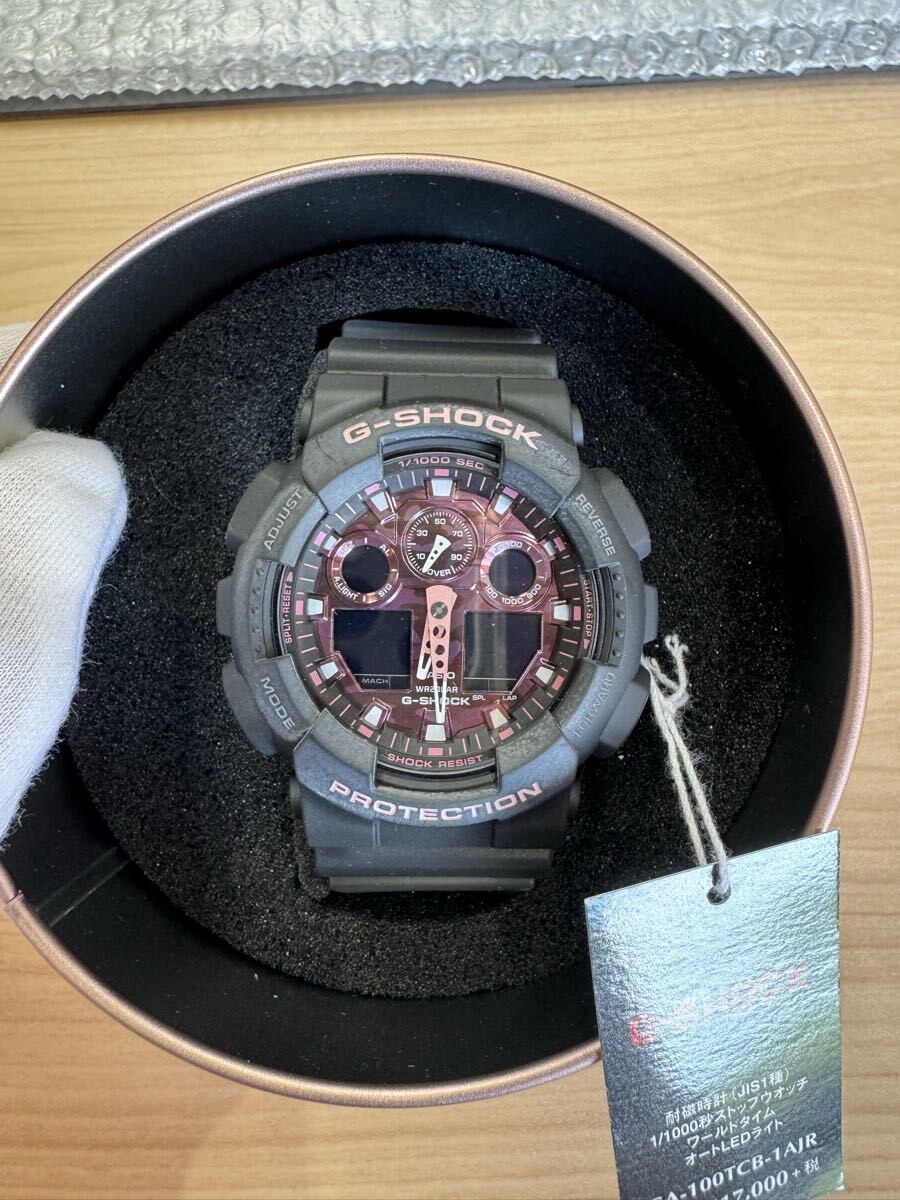 G-Shock Excellent Condition CASIO A 100TCB 1AJR Wristwatch Casio